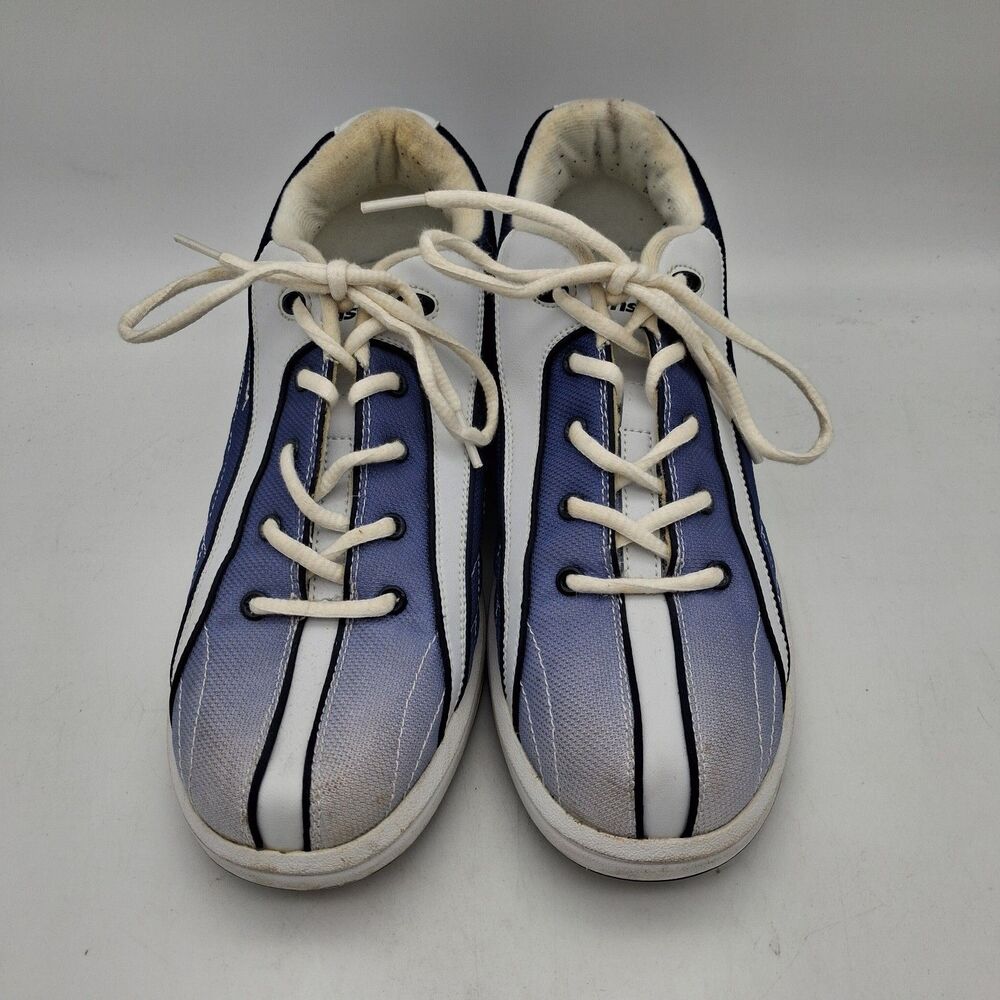 Brunswick Bloom Size 10 Blue/White Women’s Bowling Shoes